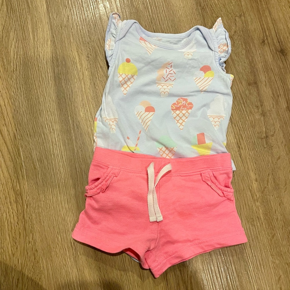 Baby Gap Summer Ice Cream Outfit